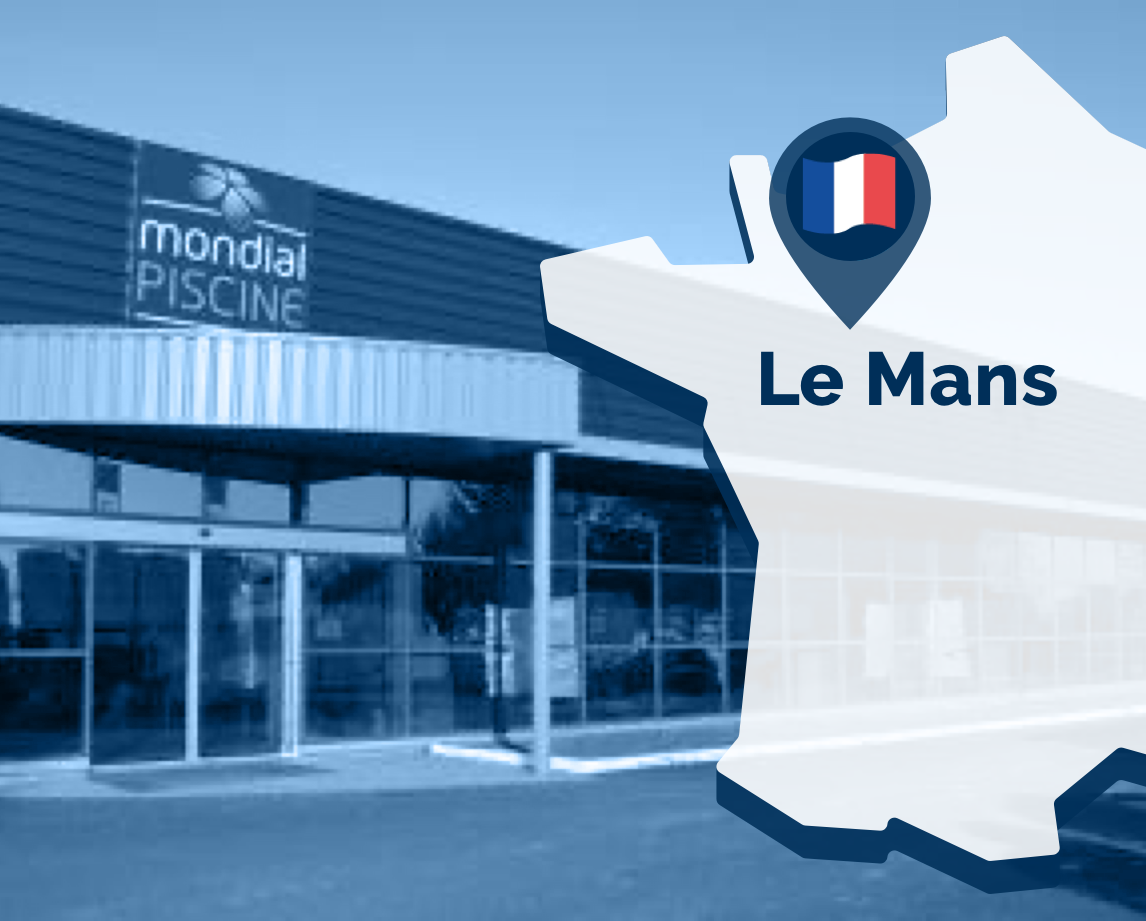 usine française de Mondial Piscine au Mans