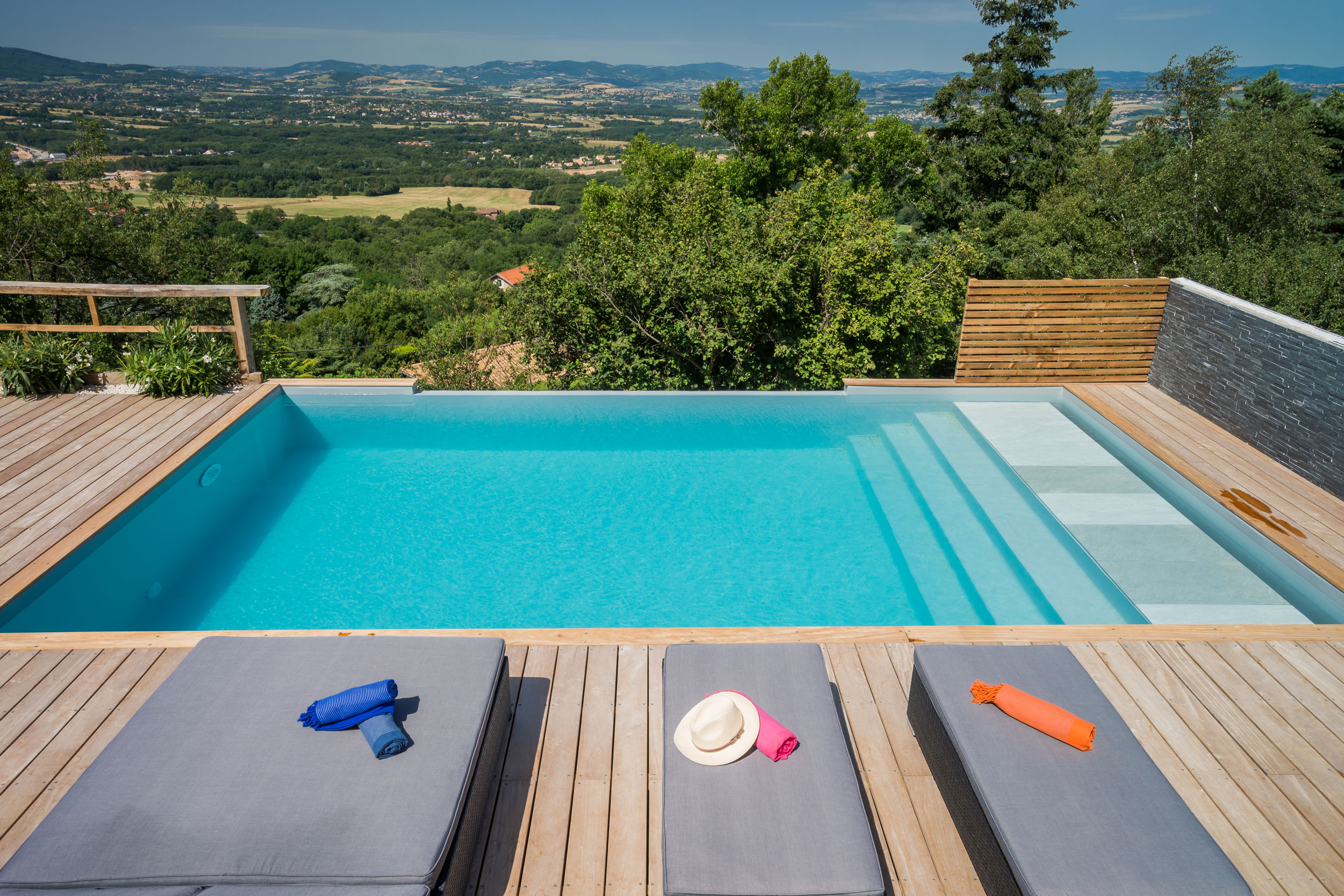 Piscine à débordement - CDP